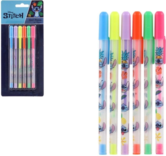 DISNEY Lilo & Stitch zselés tollkészlet – 6 szín