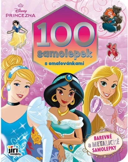 Disney hercegnők: színező több mint 100 matricával