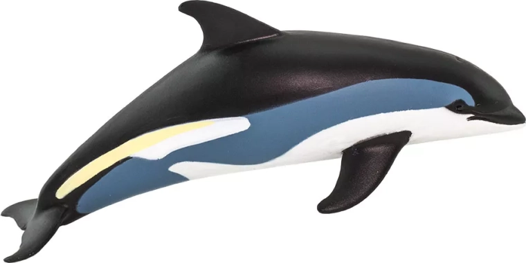 Safari Ltd. fehéroldalú delfin figura – 1 db