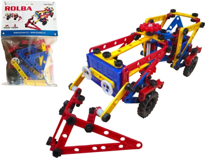 Variant mini traktor – politechnikai építőkészlet (209 darab)