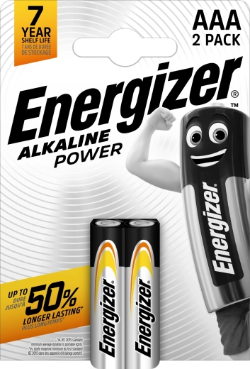 Energizer Alkaline Power AAA mikroceruza elemek 2 db