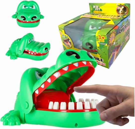 Ügyességi játék – krokodil a fogorvosnál