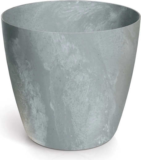 Mate virágtartó betonhatással, 29,5 cm
