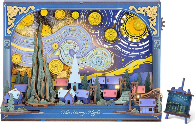RoboTime 3D fa kirakócsomag Csillagos éj