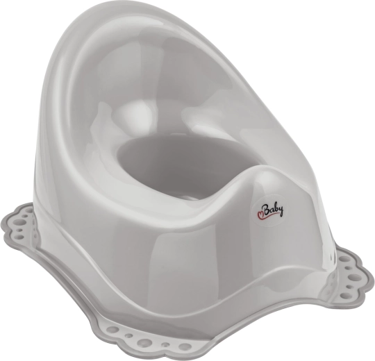 Maltex Classic csúszásgátló bili – szürke