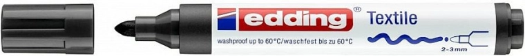 Edding 4500 textil filctoll – fekete