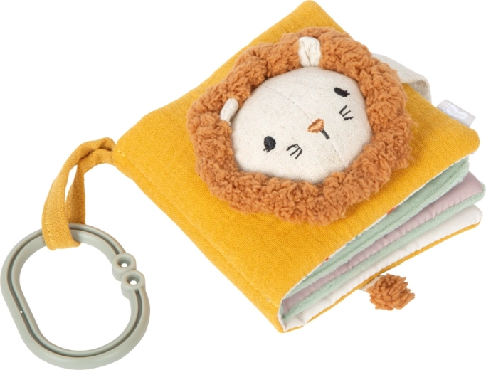 Small foot textil lapozó oroszlánkölyökkel, felakasztható