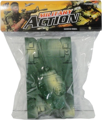 Katonai tank – zöld játék 3 éves kortól