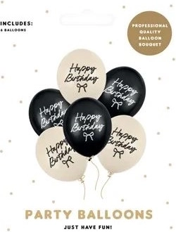 Strong Happy B-day masnis lufik, színmix, 30 cm
