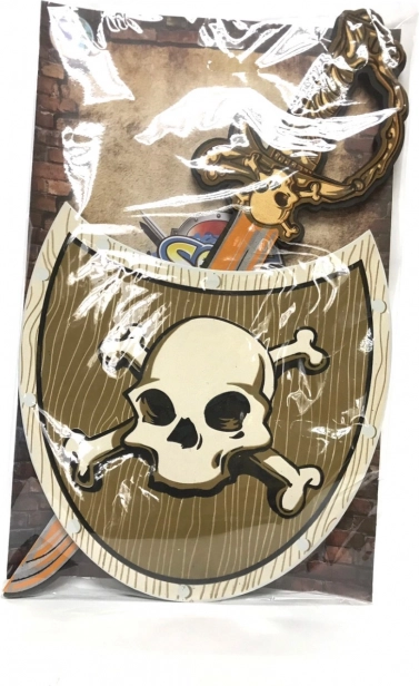 Habszivacs kard és kalóz pajzs