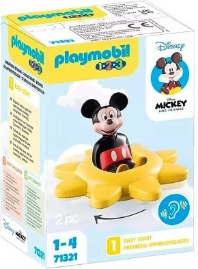 Playmobil 1.2.3 Disney Mickey egér és napocska–csörgő