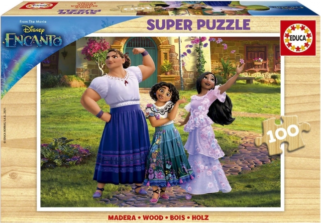Fa puzzle ENCANTO 100 darabbal