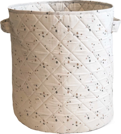 Petú Petú Ragge steppelt tárolókosár Dots