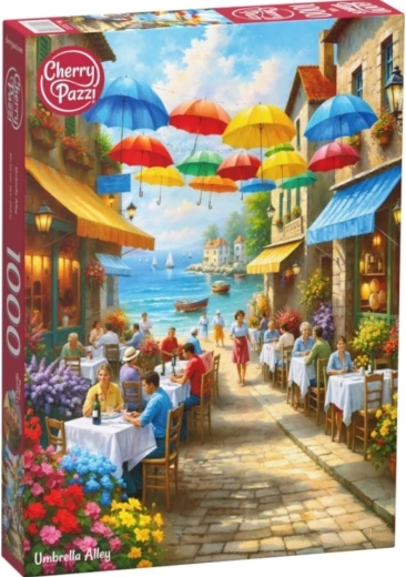 Puzzle CHERRY PAZZI Esernyős utca 1000 darab
