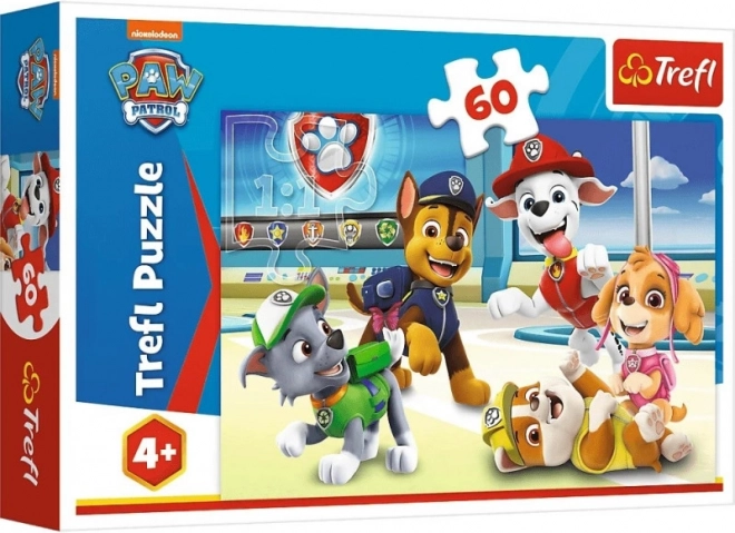 Puzzle Paw Patrol 60 darabos Trefl