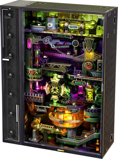 RoboTime 3D mechanikus golyópálya – Alkimista város