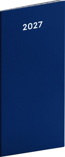 Notique zsebnaptár kék 2027 (havi) 8 × 18 cm