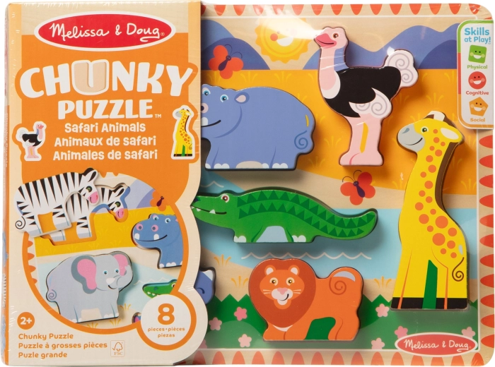 Fa chunky safari puzzle MELISSA & DOUG