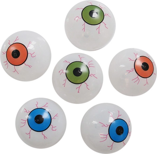 Ugráló szemgolyó labda 105 mm LED fényekkel