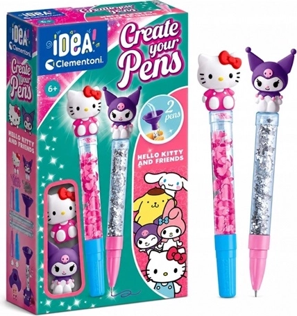 Clementoni Idea Mini golyóstoll-készítő gyár Hello Kitty és barátai