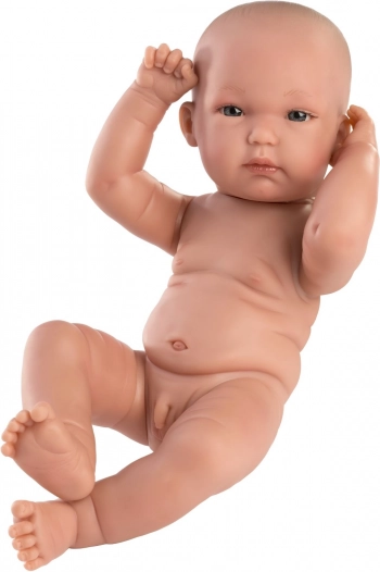 Llorens New Born kisfiú – élethű baba 35 cm teljes vinil testtel