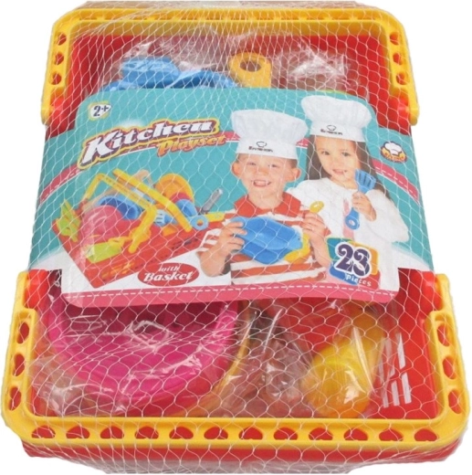 Gyermek konyhai főzőkosár, 23 darabos készlet