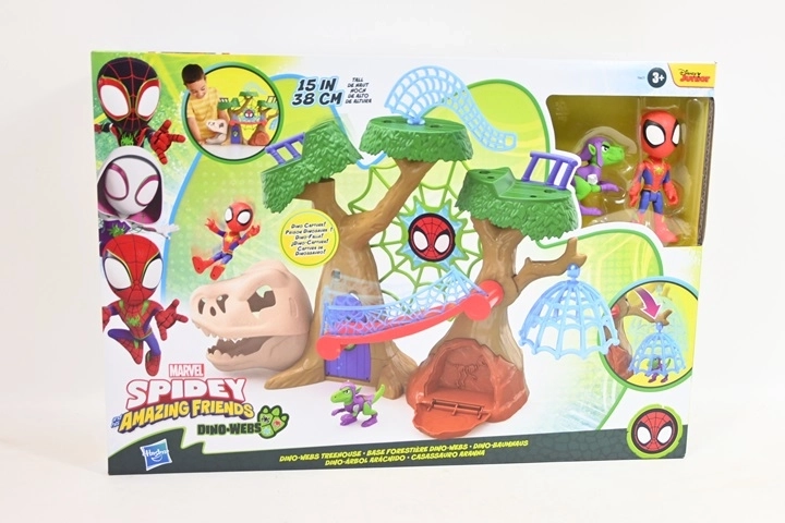Marvel Spidey and His Amazing Friends Dino-Webs faház - 1 db