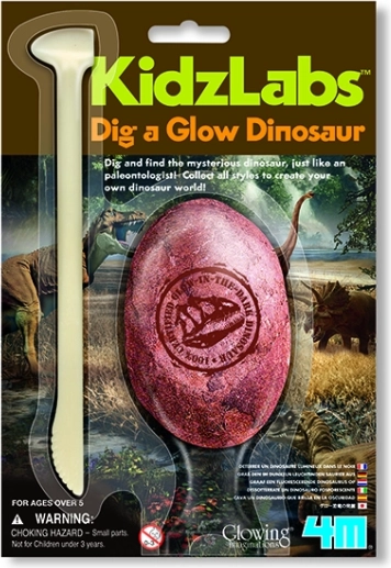 4M Világító dinoszaurusz csontváz