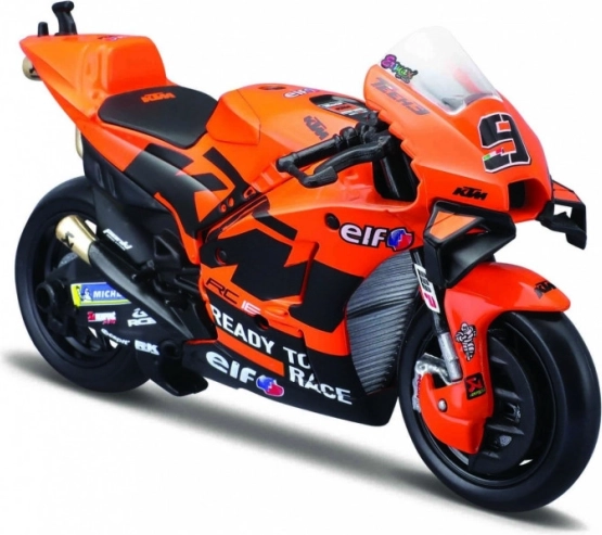 Tech3 KTM Factory Racing 2021 1:18 fém motorkerékpár-modell