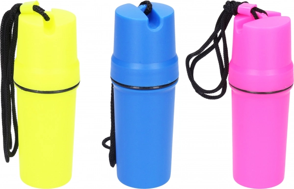 Nyakba akasztható, tubus alakú pénztárca 10,8 × 3 cm