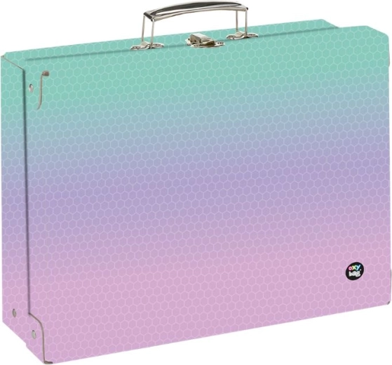 A4-es OXY NEXT Ombre Pink koffer