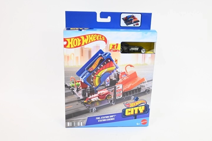 Hot Wheels City vagány benzinkút-menekülés