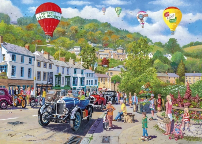 Matlock Bath falu puzzle 1000 darab Gibsons-tól