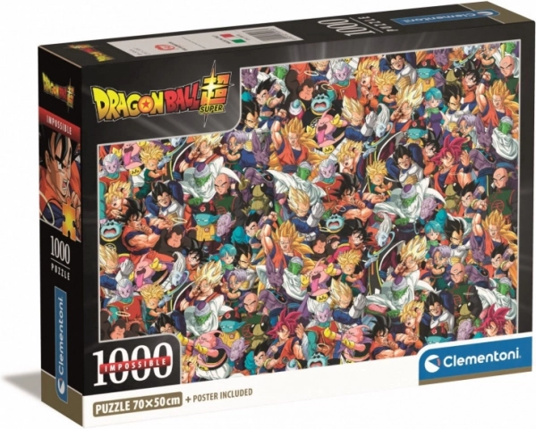 Dragon Ball 1000 darabos puzzle - Clementoni