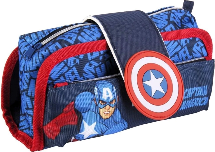 Avengers Captain America tolltartó tépőzáras záródással