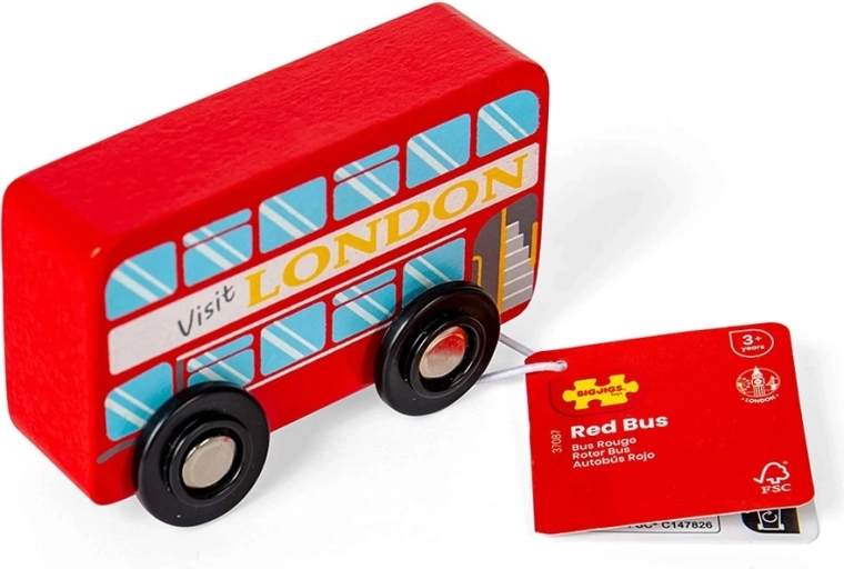 Bigjigs Toys fa londoni emeletes busz