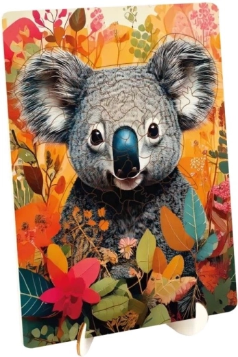 Moxy körvonalas fa puzzle Koala 117 darab