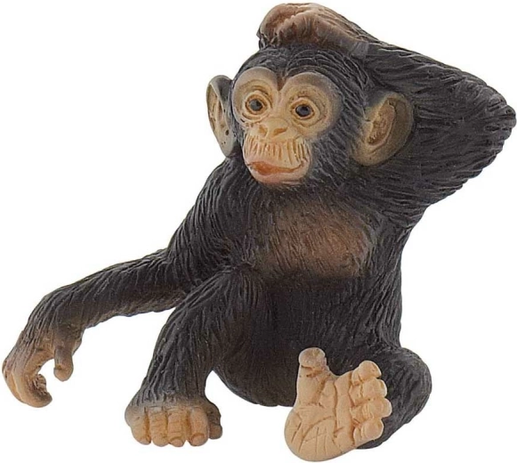 Bullyland fiatal csimpánz figura