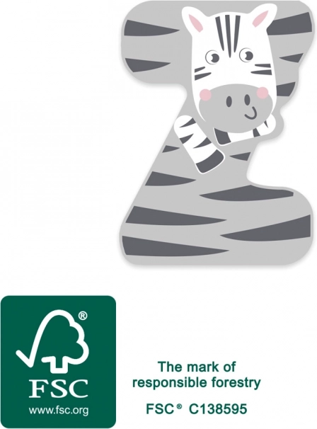 Small foot fa betű Z