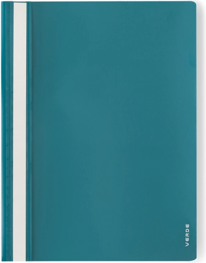 A4 gyorsfűző PP fényes/matt standard Verde Milano