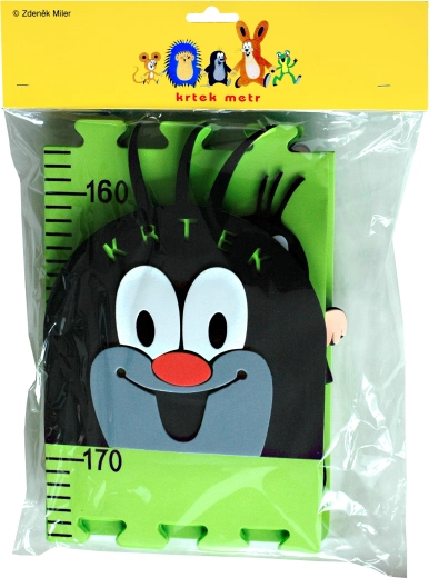 Hab gyerek magasságmérő KISVAKOND – zöld