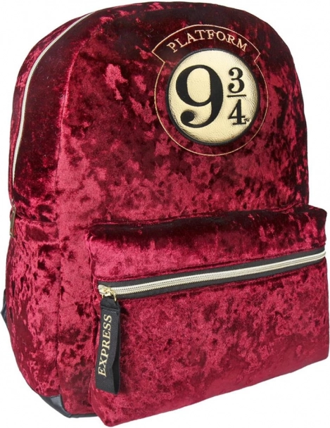 Harry Potter hétköznapi bársony hátizsák