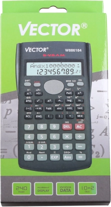 Tudományos számológép Vector