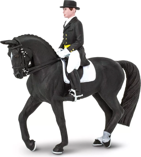 Safari Ltd. holsteini ló lovassal figura
