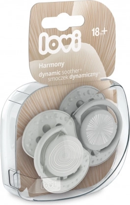 LOVI Szilikon dinamikus cumi HARMONY 18hó+ 2db fiú