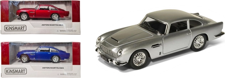 Aston Martin fém modell 1:38 visszahúzós meghajtással