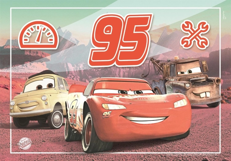 CLEMENTONI Auta kirakó 60 darabos