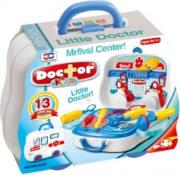 Gyerek orvosi készlet bőröndben