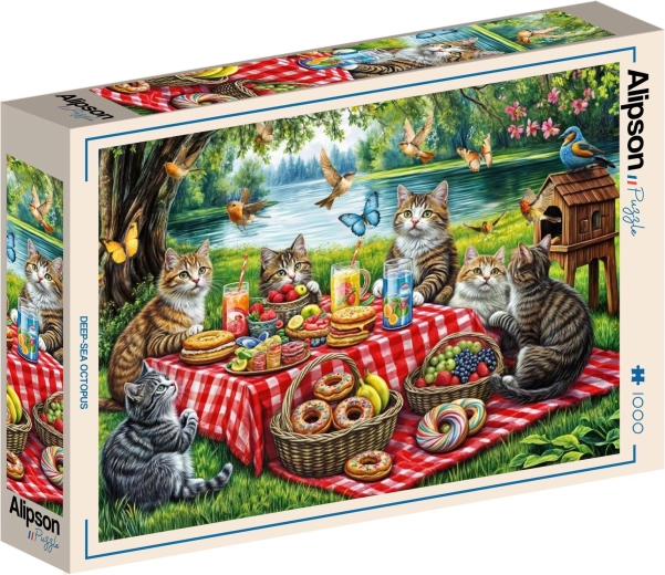 Alipson Puzzle Macskapiknik 1000 darab