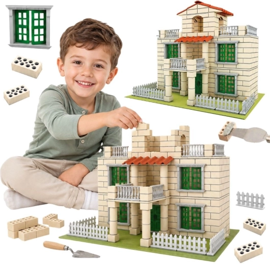 Woopie építőkészlet villa 352 darabbal